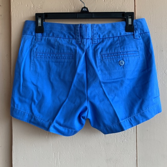 J Crew Sz 2 Royal Blue Chino Shorts - Picture 3 of 4